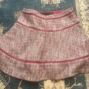 Banana Republic Pink Tweed Skirt